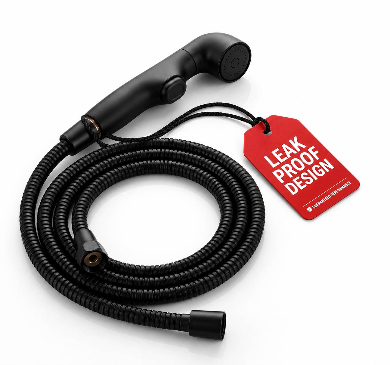 Bath Co Sanitary Premium Black ABS Muslim Shower Set